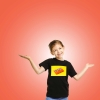 Regalos de Fotoprix, foto en uso de una camiseta infantil personalizada. Decora tu ropa con tus fotos favoritas y presume de tus mejores momentos.