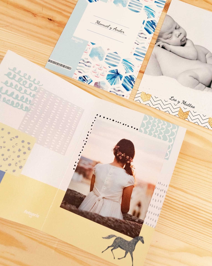 Recordatorios de Fotoprix, un producto de imprenta personalizado con fotos ideal para regalar a alguien. Foto detalle de la imagen y texto decorativo.