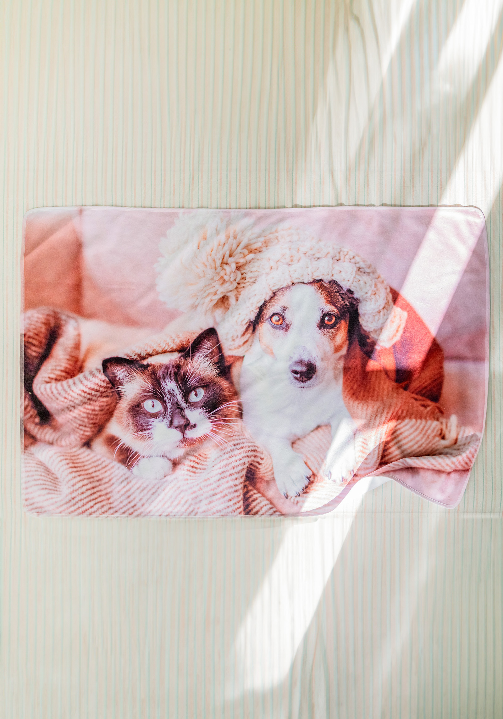Manta personalizada con fotos