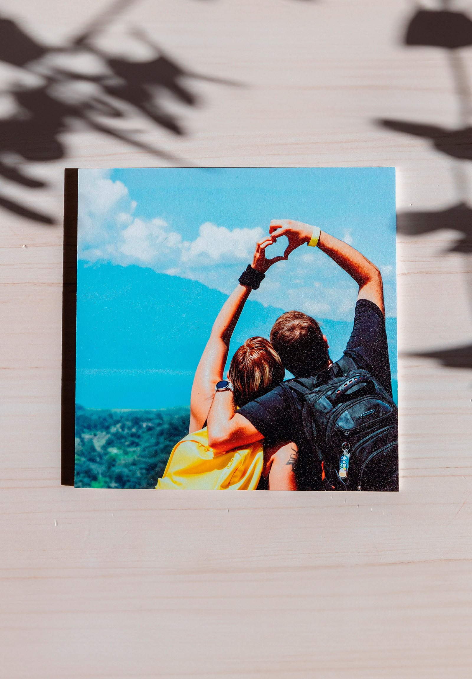 Cuadro adhesivo personalizado con foto