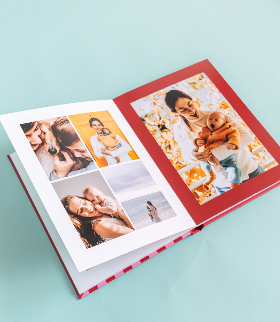 Fotolibro Plus abierto