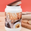 Regalos de Fotoprix. Foto detalle de un bote de cocina personalizado. Conserva todo tipo de alimentos en un recipiente en el que observarás cada día tu foto favorita.