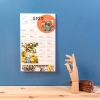 Calendarios de Fotoprix, foto detalle de un modelo tipo Foam. Decora tu hogar de una manera exclusiva con un calendario con tus fotos más especiales ¡Te alegrará cada mañana!