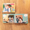 Albumes de Fotoprix, libro infantil personalizado de tapa dura. Vuestras fotos favoritas con tu peque merecen ser inmortalizadas en un álbum coqueto y divertido. Ideal para llevar a clase.