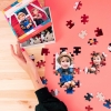 Regalos Fotoprix, puzzle personalizado con fotos. Diviértete mientras juntas las piezas de tu foto favorita. Ideal para hacer un regalo emotivo y de lo más bonito.