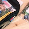Regalos de Fotoprix, foto detalle de mochila de tela personalizada. Lleva siempre contigo tu foto favorita a donde tú quieras. Además es un regalo de lo más emotivo.