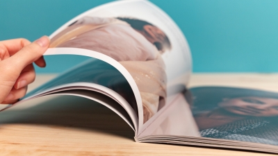 Tapas rústicas de Fotorevista Fotoprix. Una revista flexible y divertida es la mejor opción para regalar tus momentos más emotivos a quien tu quieras.