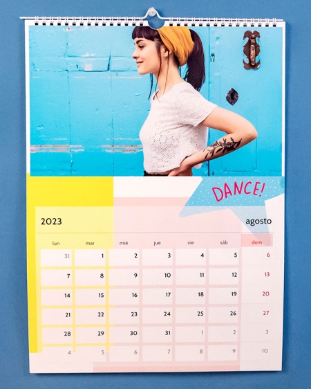 Descripción del negocio invención Prominente ▷ Calendarios de Pared Personalizados | Fotoprix