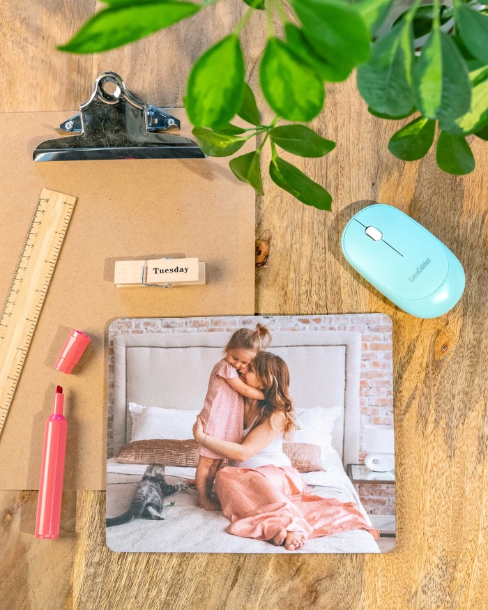 Regalos de Fotoprix, alfombrilla de ratón con foto. Producto ideal para regalar a quien tú quieras y así recordar siempre ese momento especial.