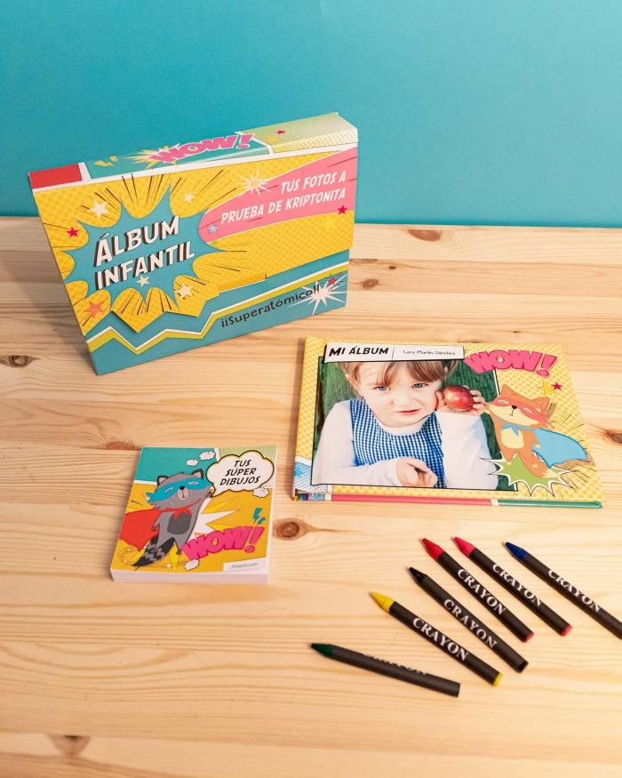 ▷ Álbum de Fotos Infantil Personalizado