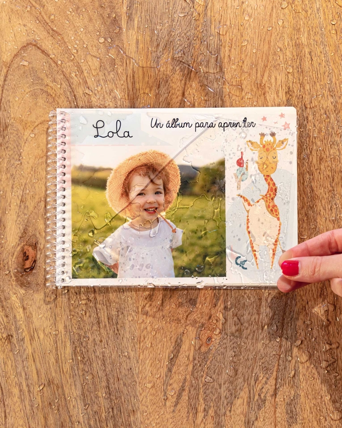 Libro de recuerdos para bebés del primer año, álbum personalizado