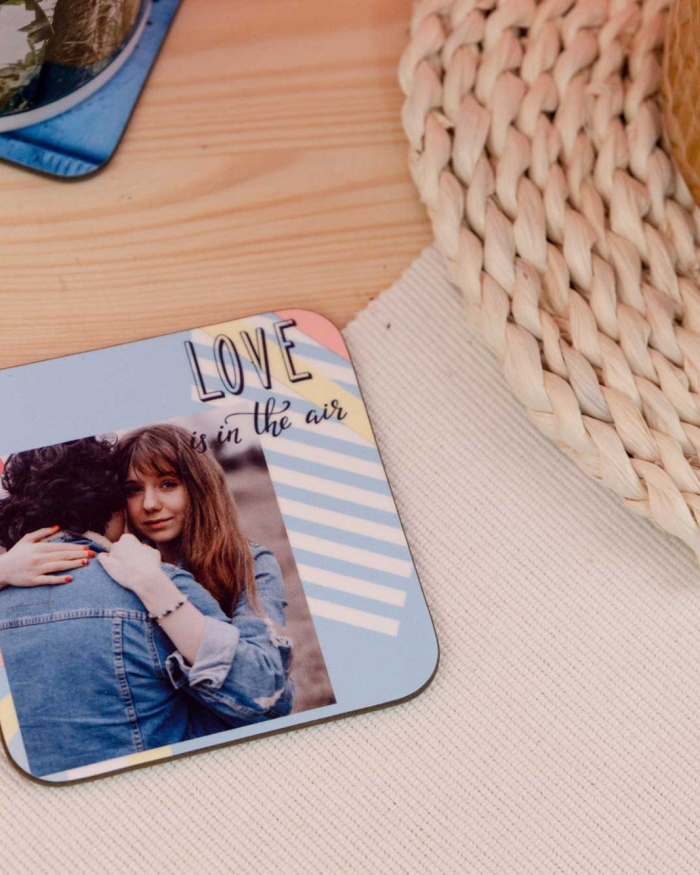 ▷ Posavasos Personalizados con Fotos