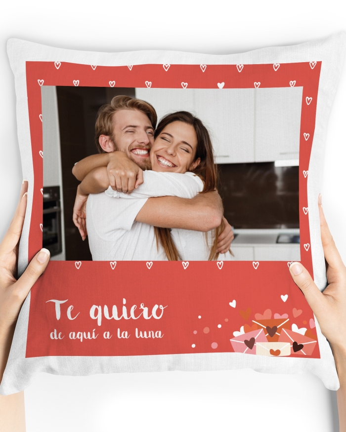 Pack de cojines personalizados, un regalo para parejas d