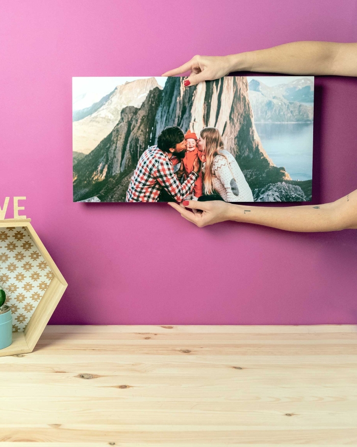 Fotodecoración de Fotoprix, foto en uso de Forex personalizado. Dale un toque emotivo y moderno a esa pared de tu hogar con tu foto favorita, te encantará verla todos los días!