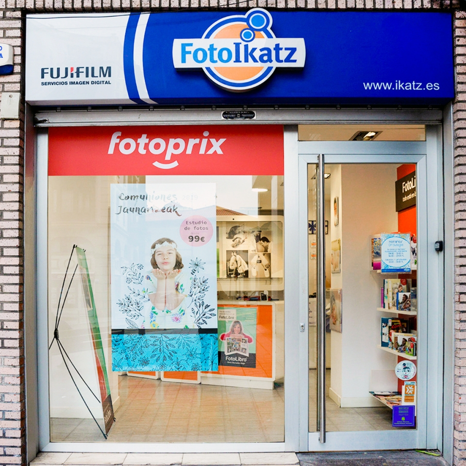 Tienda de fotografía Fotoprix Santurtzi